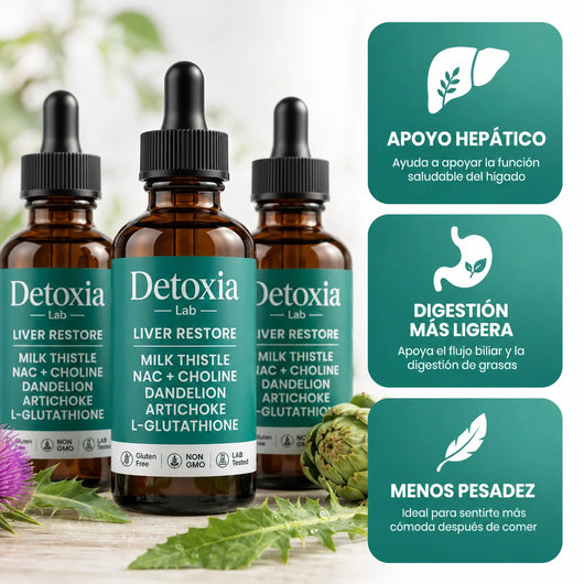 Detoxia Soporte Hepático Completo