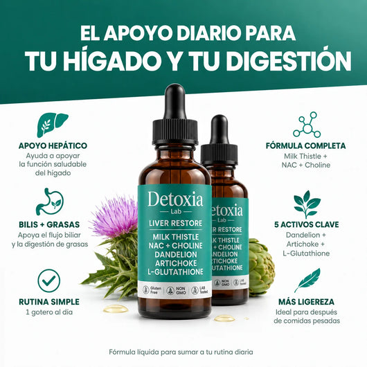 Detoxia Soporte Hepático Completo