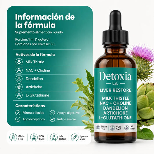 Detoxia Soporte Hepático Completo